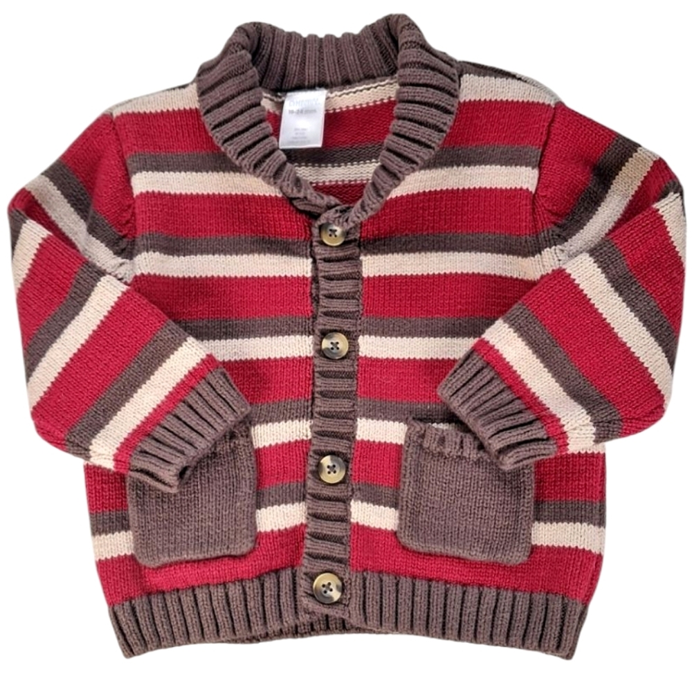 Gymboree Striped Cardigan Sweater Size 18 - 24 Months